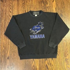 Vintage Yamaha Snowmobile Crewneck Sweatshirt L